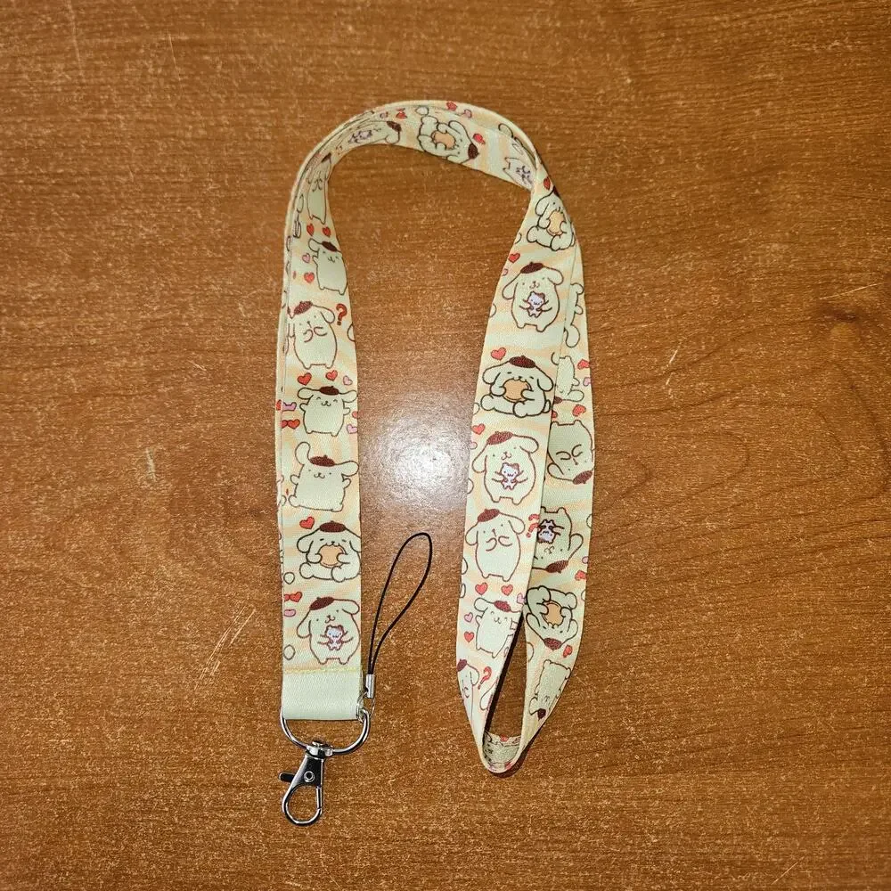 Pompompurin Lanyard Sweet Golden Retriever Vibes for Your Everyday Carry